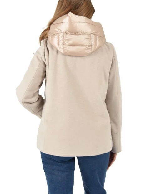 PIUMINO IN PANNO SOFT  DONNA BEIGE
