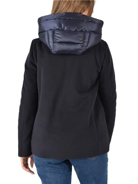 PIUMINO IN PANNO SOFT DONNA BLU NAVY