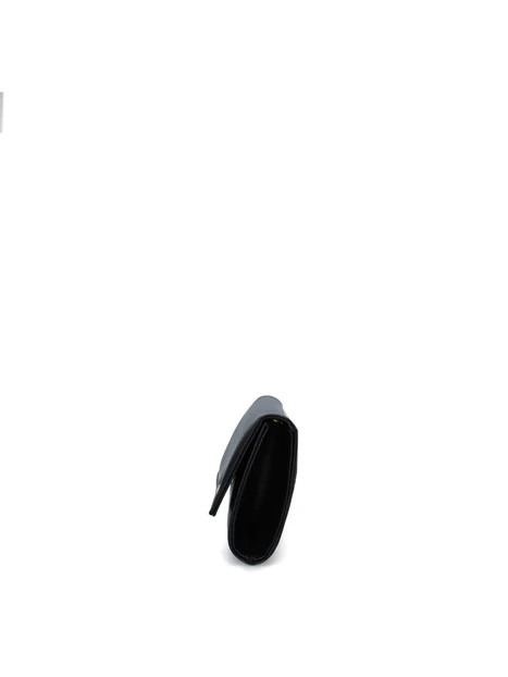 POCHETTE A1014-S SOFT TARGHETTA ORO DONNA NERO