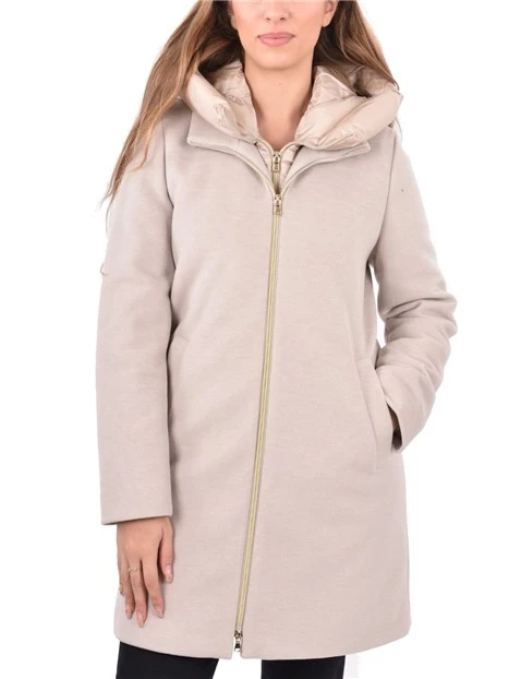 PIUMINO IMBOTTITO PANNO SOFT DONNA BEIGE