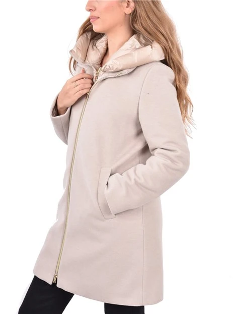 PIUMINO IMBOTTITO PANNO SOFT DONNA BEIGE
