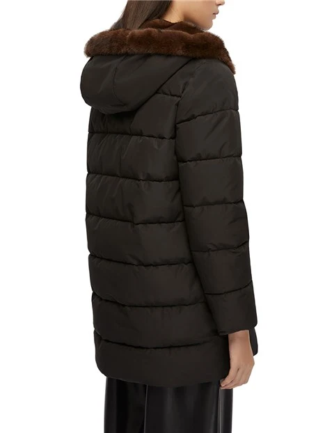 CAPPOTTO  TAFFETA DONNA NERO