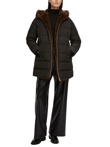 CAPPOTTO  TAFFETA DONNA NERO