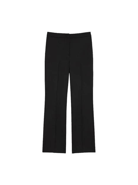 PANTALONI A ZAMPA CON PINCES TORQUAY DONNA NERO