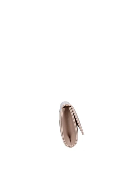 POCHETTE TARGHETTA ORO DONNA ROSA