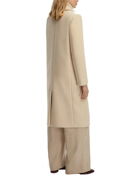 CAPPOTTO IN PANNO DONNA BIANCO
