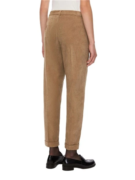 PANTALONE A COSTE  CHINO FRANCIS DONNA MARRONE