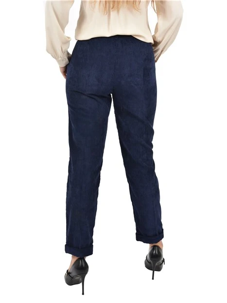 PANTALONE A COSTE  CHINO FRANCIS DONNA BLU