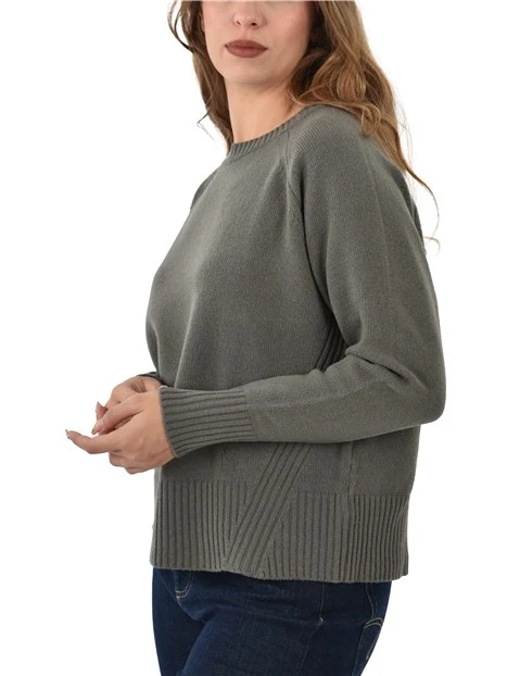 MAGLIA IN LANA CELIA DONNA VERDE