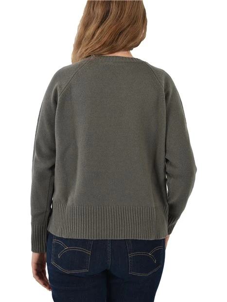 MAGLIA IN LANA CELIA DONNA VERDE