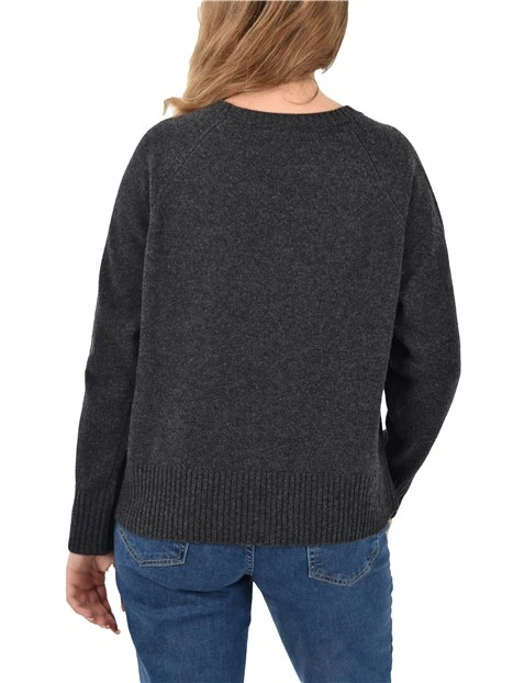 MAGLIA IN LANA CELIA DONNA ANTRACITE