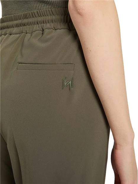 JOGGERS TECNICO SEME DONNA VERDE