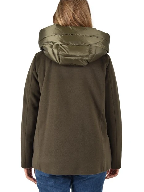 PIUMINO IN PANNO SOFT  DONNA VERDE