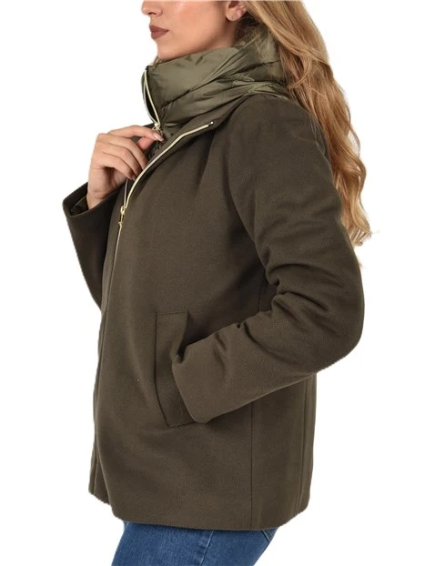 PIUMINO IN PANNO SOFT  DONNA VERDE