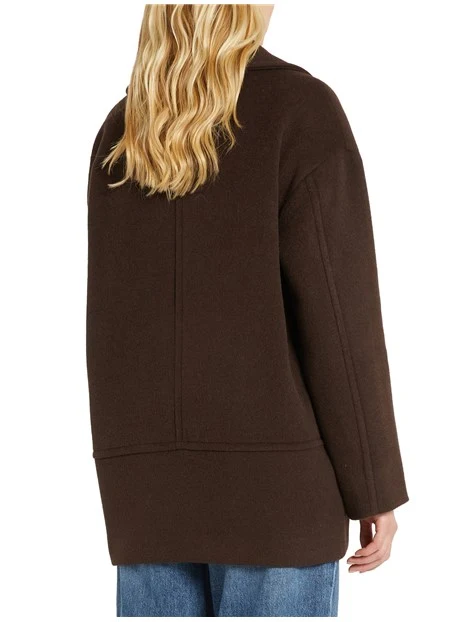 CAPPOTTO CORTO OGGERI DONNA MARRONE