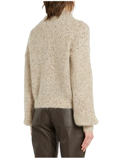 MAGLIA GIROCOLLO DELIA DONNA AVORIO