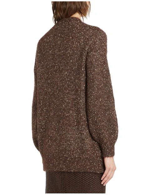 CARDIGAN ARANCIO DONNA MARRONE