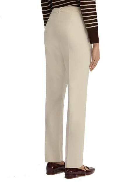 PANTALONE A SIGARETTA DONNA AVORIO