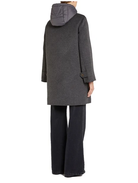 CAPPOTTO CORTO REVERSIBILE CON IMBOTTITURA REMOVIBILE DONNA ANTRACITE