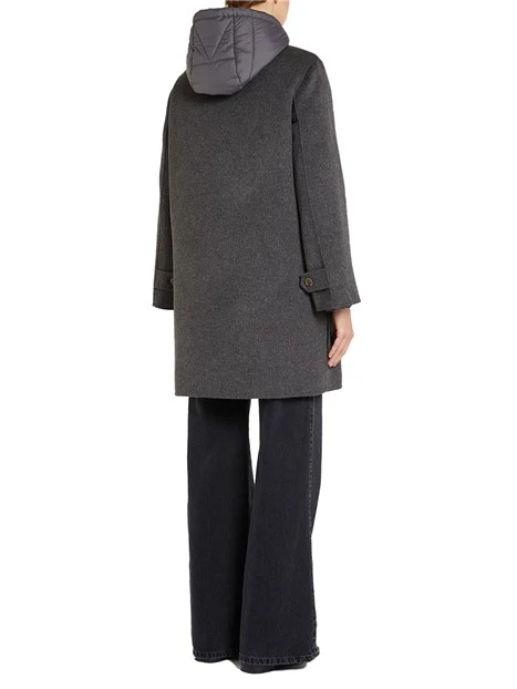 CAPPOTTO CORTO REVERSIBILE CON IMBOTTITURA REMOVIBILE DONNA ANTRACITE