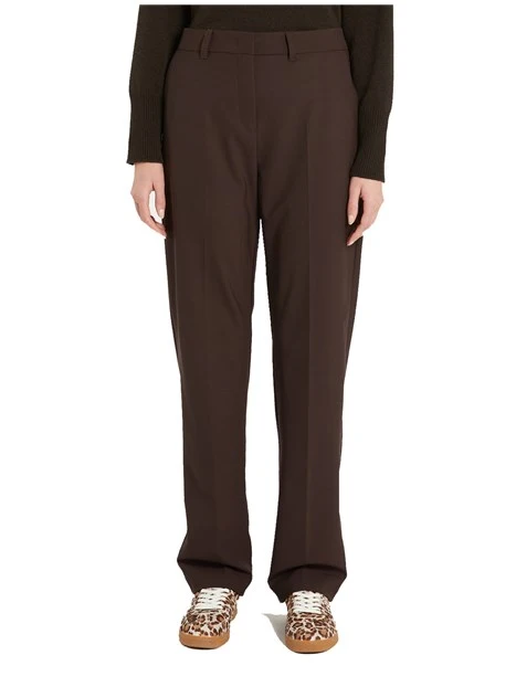 PANTALONE A PALAZZO MOTRICE DONNA MARRONE