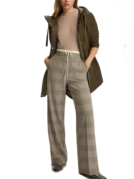 JOGGERS GABARDINE FIRENZE DONNA NERO GRIGIO