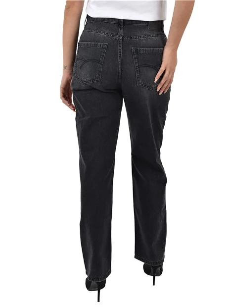 JEANS BOYFRIEND TOMBOY DONNA NERO