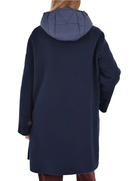 CAPPOTTO CON IMBOTTITURA REMOVIBILE MORIANA DONNA BLU