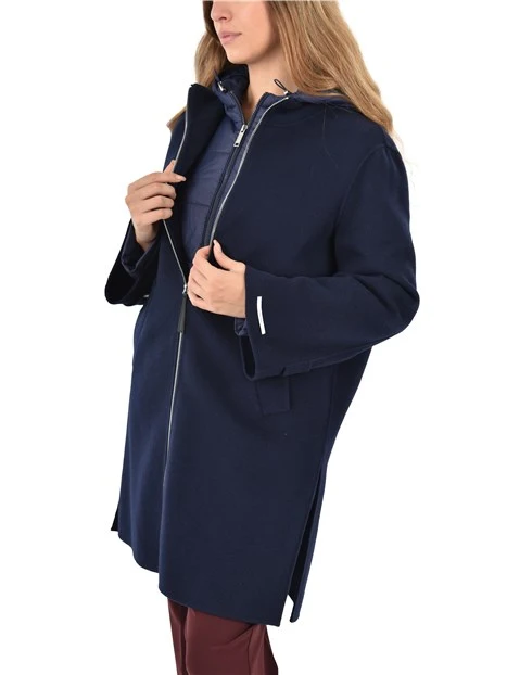 CAPPOTTO CON IMBOTTITURA REMOVIBILE MORIANA DONNA BLU