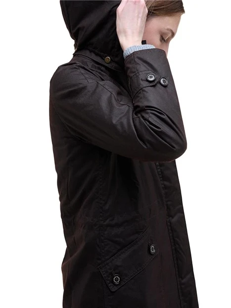 GIACCA CANNICH WAX DONNA NERO