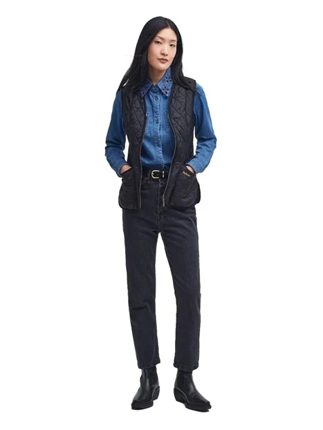 GILET/FODERA IN PILE BETTY DONNA NERO