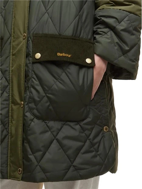 GIACCA TRAPUNTATA ELSPETH DONNA VERDE
