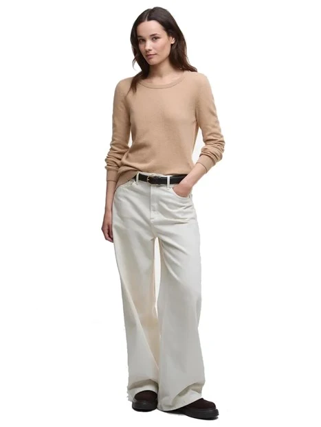FELPA PENDLE KREW KNIT DONNA BEIGE