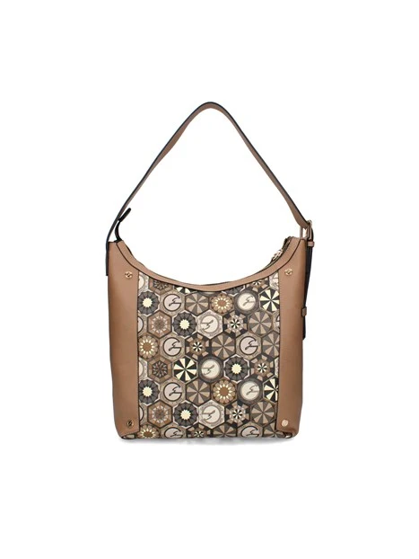 BORSA A SPALLA BENTD8667WZ DONNA BEIGE