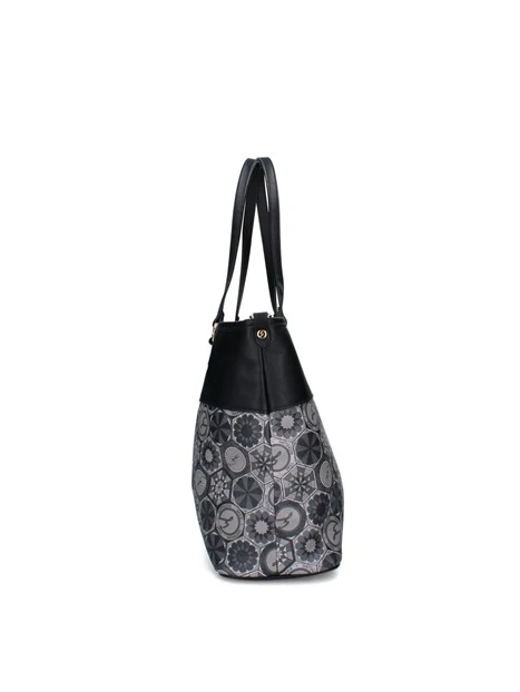 BORSA A SPALLA BINTD8708WZ DONNA GRIGIO