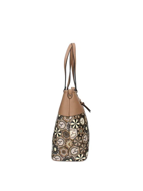 BORSA A SPALLA BINTD8708WZ DONNA BEIGE