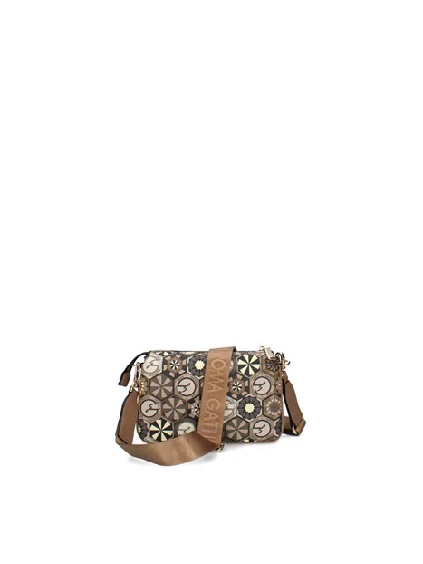 BORSA A SPALLA BINTD8391WZ DONNA BEIGE