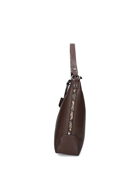BORSA A SPALLA BEN2E8583WV DONNA MARRONE