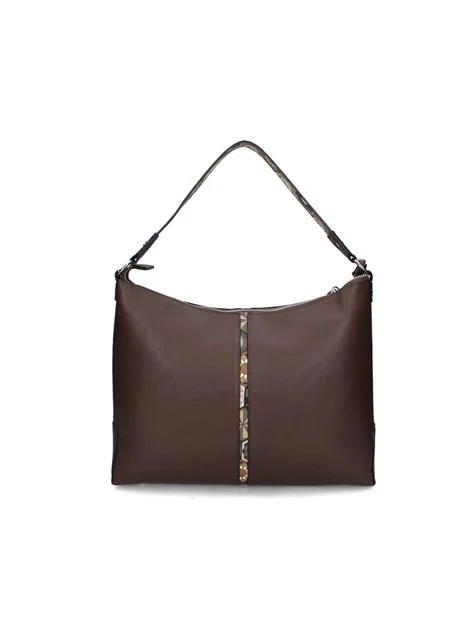 BORSA A SPALLA BEN2E8583WV DONNA MARRONE