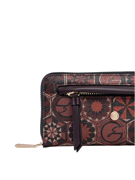 PORTAFOGLIO TEODOSIA DAILY L ZIP DONNA BORDEAUX