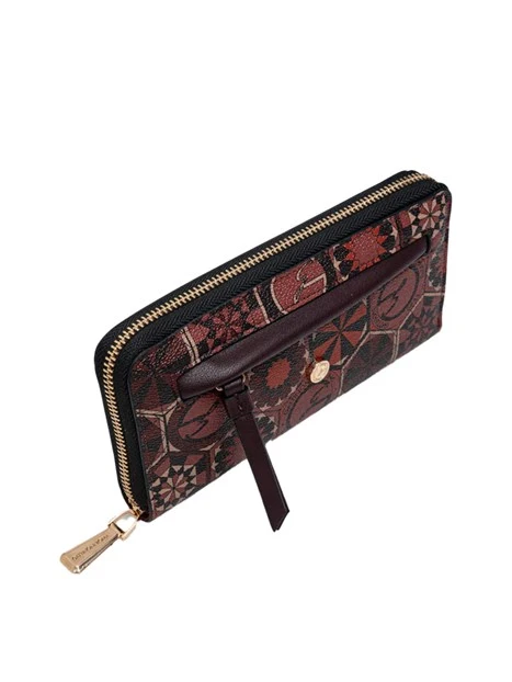 PORTAFOGLIO TEODOSIA DAILY L ZIP DONNA BORDEAUX
