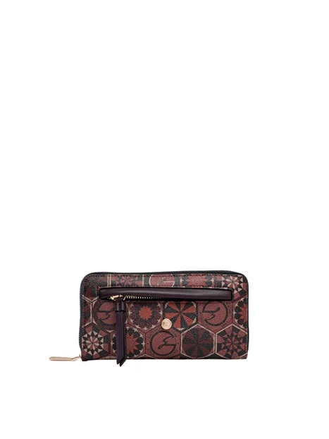 PORTAFOGLIO TEODOSIA DAILY L ZIP DONNA BORDEAUX