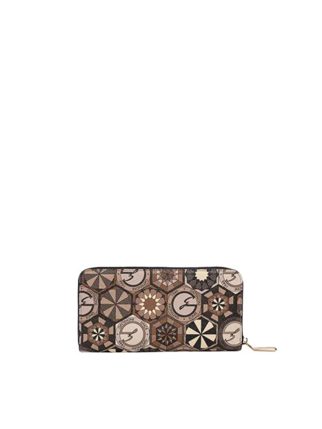 PORTAFOGLIO TEODOSIA DAILY L ZIP DONNA BEIGE