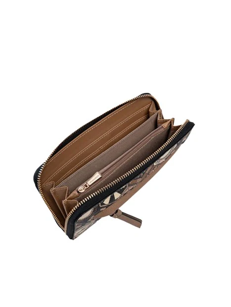 PORTAFOGLIO TEODOSIA DAILY L ZIP DONNA BEIGE