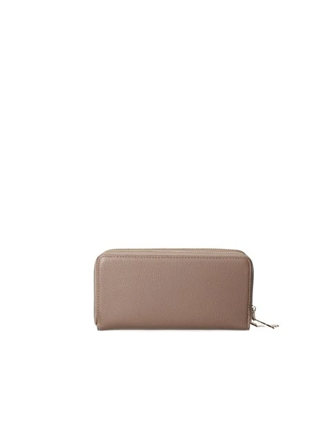 PORTAFOGLIO JAVA DENISE SOFT D. ZIP WALLET DONNA MARRONE