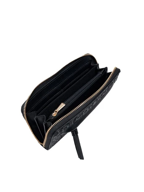 PORTAFOGLIO TEODOSIA CASUAL L.ZIP DONNA NERO