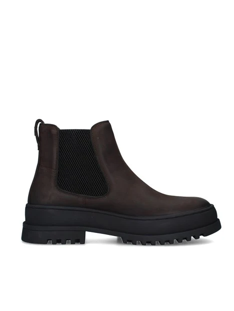 STIVALETTI F5IUKA02 UOMO MARRONE