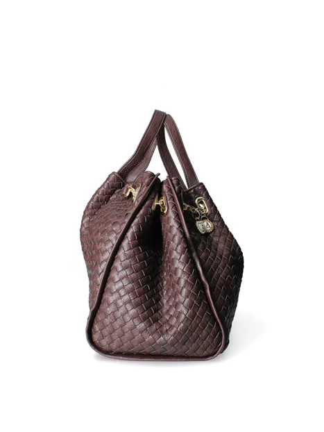 BORSA A SPALLA 17926-BU-W5B-A DONNA MARRONE