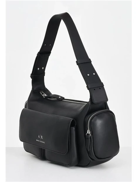 BORSA A SPALLA XW000404AF12589 DONNA NERO