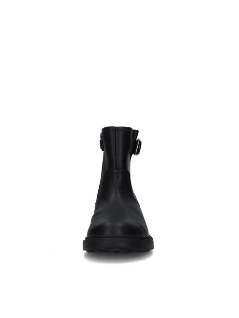 STIVALETTI TACCO BASSO J049QB000BC ECLAIR BAMBINA NERO